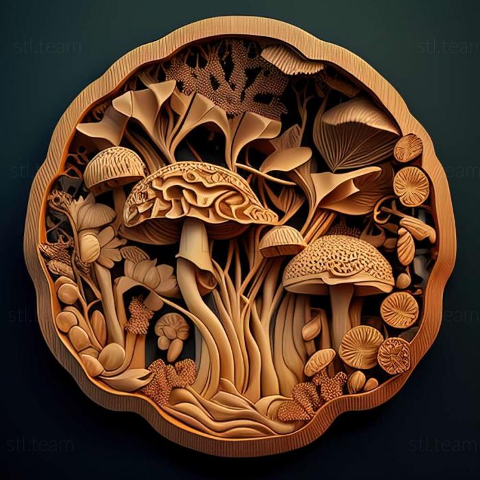 Animals mushrooms